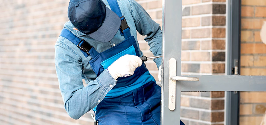 Pivot Storefront Door Locks Installation in Fort Lee, New Jersey